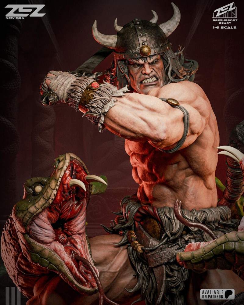 柯南雕像与半身像_Conan Statue and Bust-亿库网