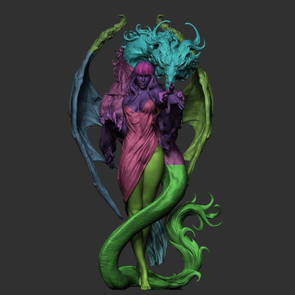 图片[2]-少女与恶龙 小龙女_DRAGON LADY-亿库网