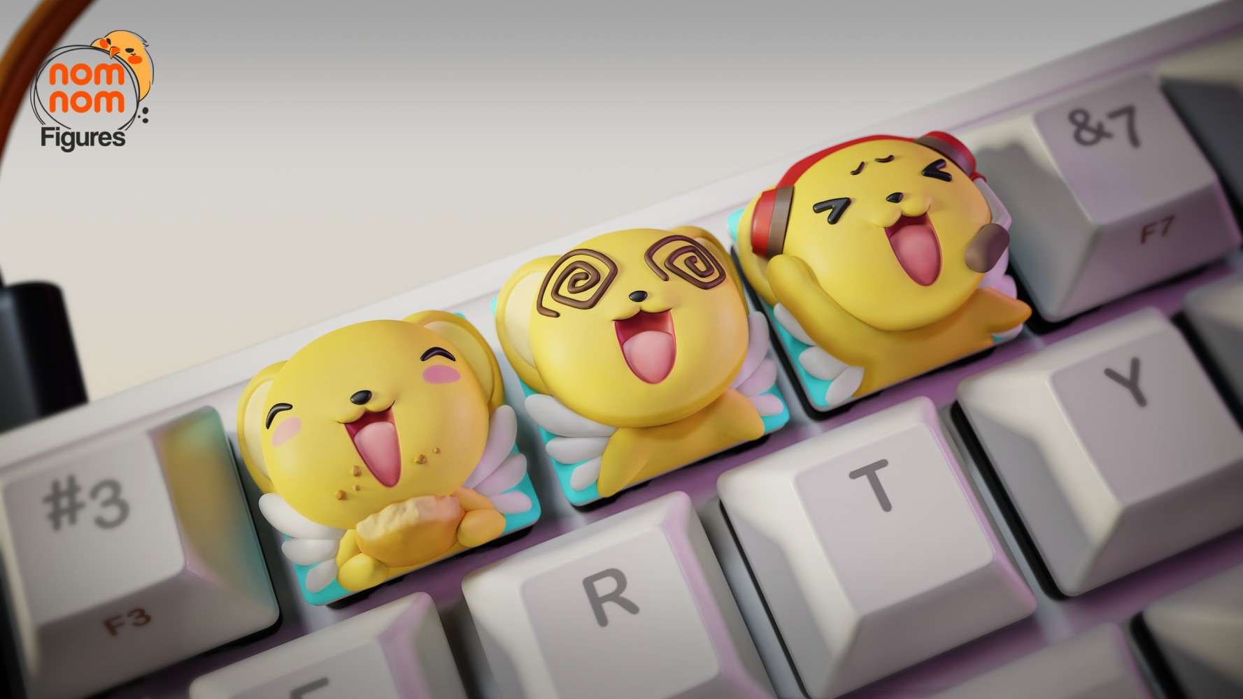 可鲁贝洛斯键帽_Keroberos Card Captor Sakura-亿库网